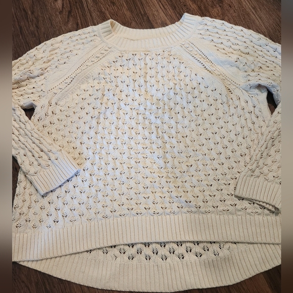 Loft Women's Cream Sweater - Picture 1 of 4